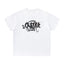 Syna World Vintage Oversized Graffiti Tag Graphic Tee (White / Black)