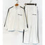 Palm Angels Classic Track Jacket & Pants Set - White/Black