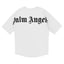 PALM ANGELS BACK BIG LOGO T‑SHIRT WHITE