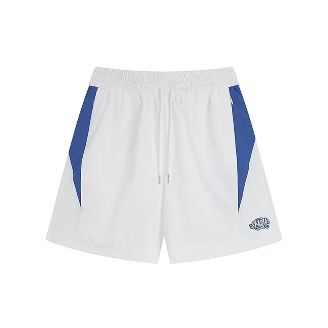 Syna world Color Block Nylon Athletic Shorts Hover Image