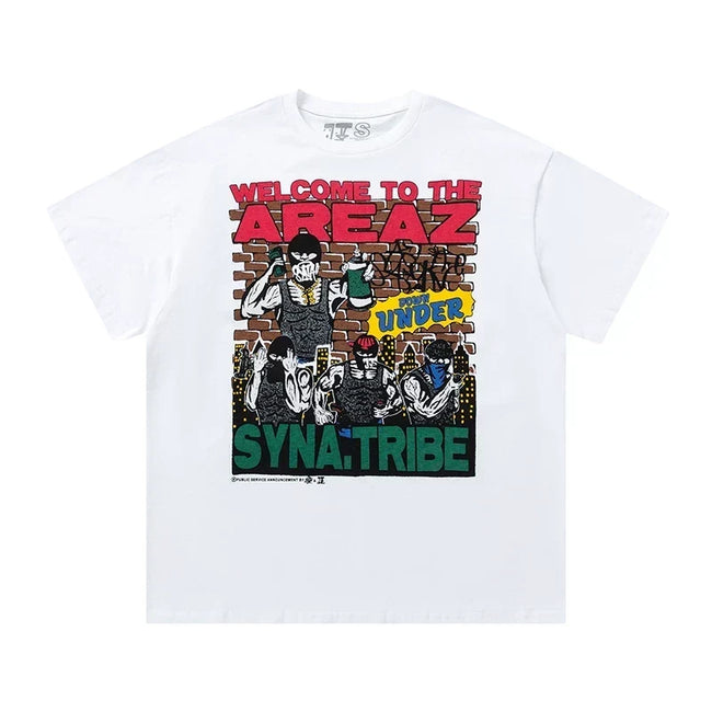 Syna World Retro Urban Graphic Tee (White / Graphic) Hover Image