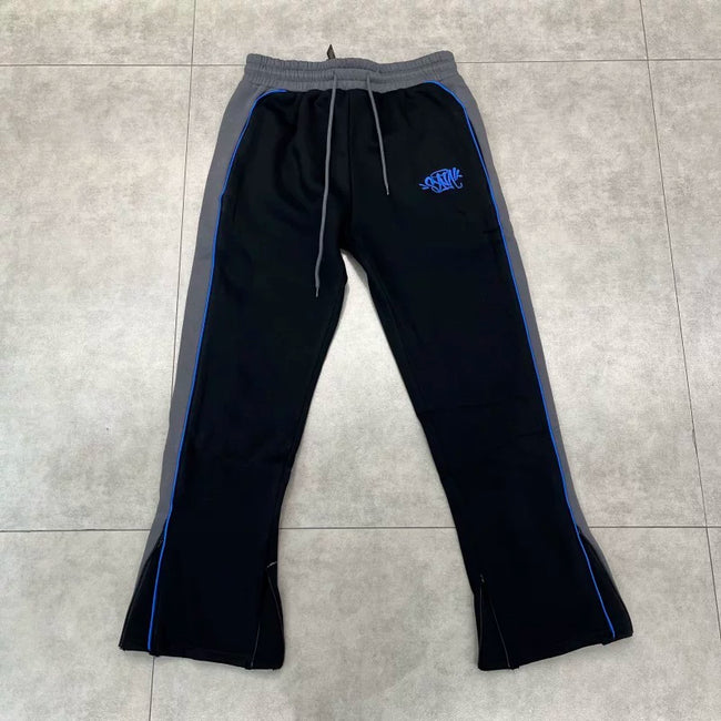 Syna World Graphic Fleece Sweatpants (Black) Hover Image