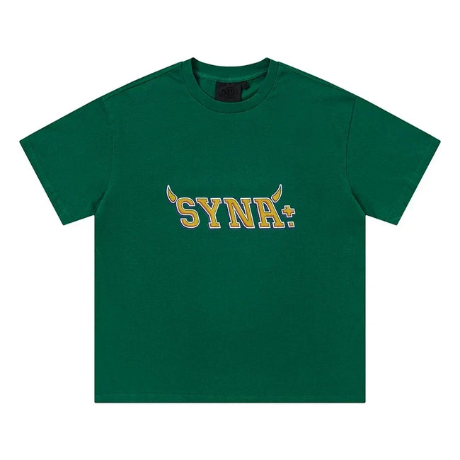 Syna World Graphic T-Shirt (Green / Yellow) Hover Image