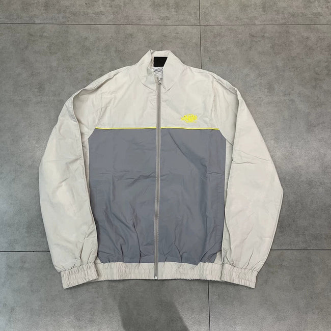 Syna World Colorblock Full-Zip Track Jacket (Grey) Hover Image