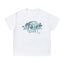 Syna World Vintage Oversized Camo Graffiti Graphic Tee (White / Blue Camo)