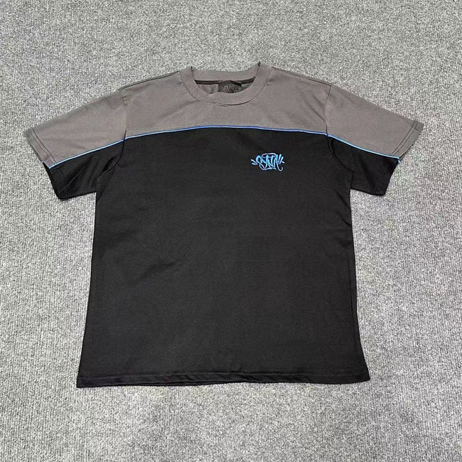 Syna World Colorblock T-Shirt (Black) Hover Image