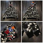 BAPE Black Camo Double Shark Full Zip Hoodie