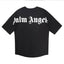 PALM ANGELS BACK BIG LOGO T‑SHIRT BLACK