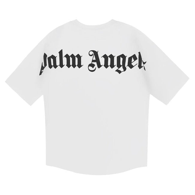 PALM ANGELS BACK BIG LOGO T‑SHIRT WHITE Hover Image